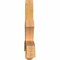 Ekena Millwork Davenport Rough Sawn Timber Gable Bracket, Western Red Cedar, 60"W x 27"H x 4"D x 4"F, 11/12 Pitch GBW060X27X0404DAV00RWR - alternate 2